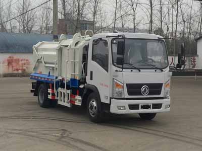 程力威牌CLW5070ZDJE5型壓縮式對(duì)接垃圾車(chē)