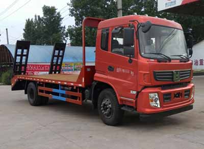 程力威牌CLW5160TPBLH5型平板運(yùn)輸車(chē)
