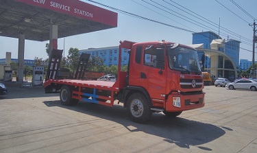程力威牌CLW5161TPBS5型平板運(yùn)輸車(chē)