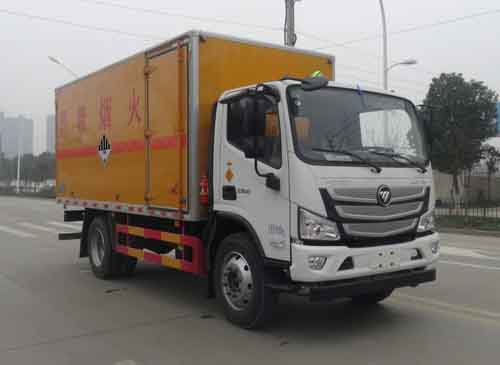 國(guó)六黃牌雜項(xiàng)危險(xiǎn)物品廂式運(yùn)輸車(chē)