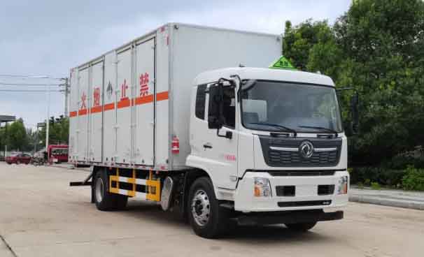 國(guó)六天錦雜項(xiàng)危險(xiǎn)物品廂式運(yùn)輸車(chē)